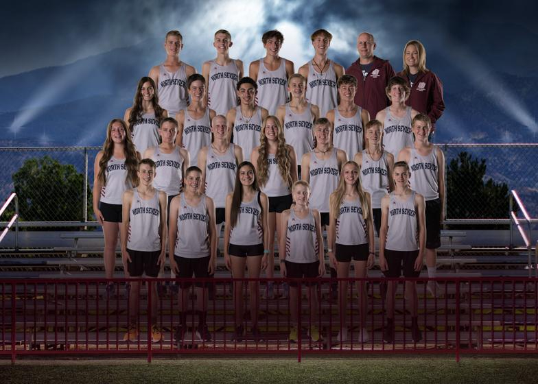 North Sevier X Country Team 10 x 8